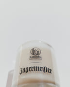 Candela Jägermeister vista verticalmente dall'alto