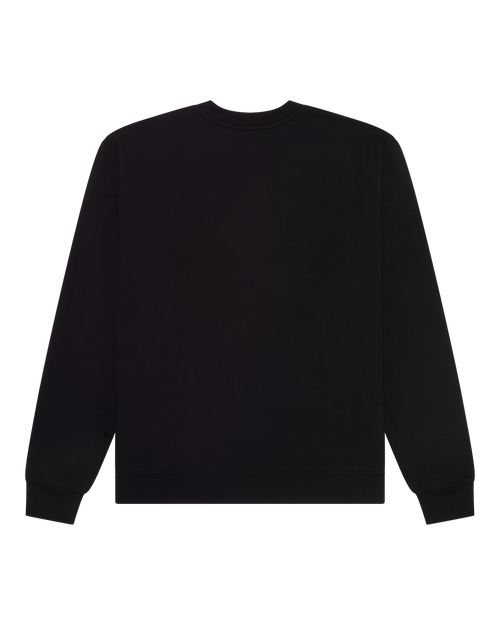 Black Jägermeister Crewneck from the back