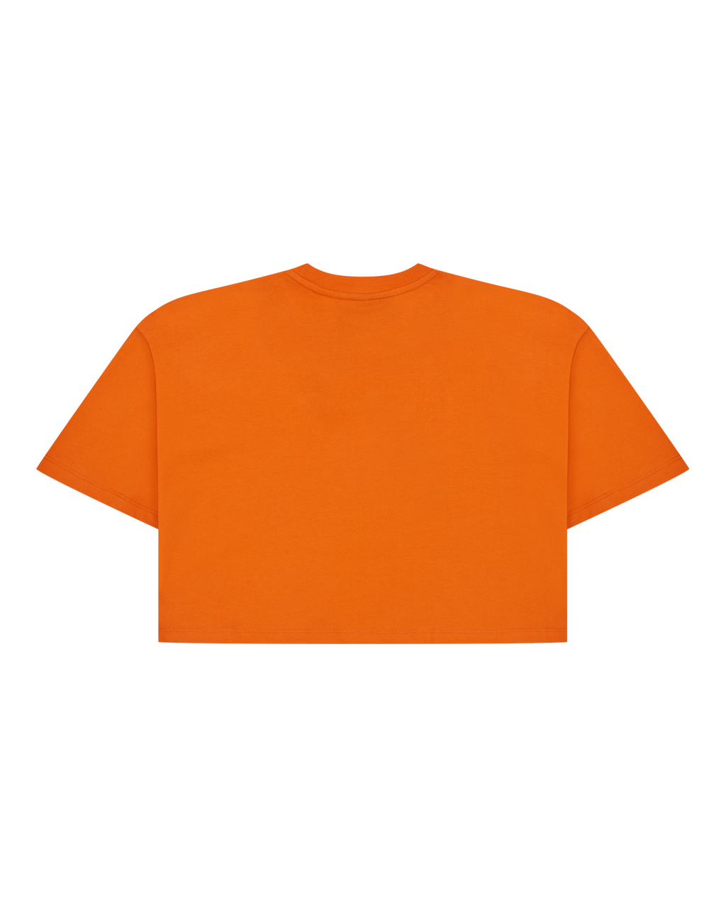 Cropped tee arancione Jägermeister dal retro.