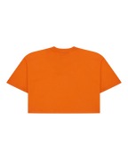 Cropped tee arancione Jägermeister dal retro.