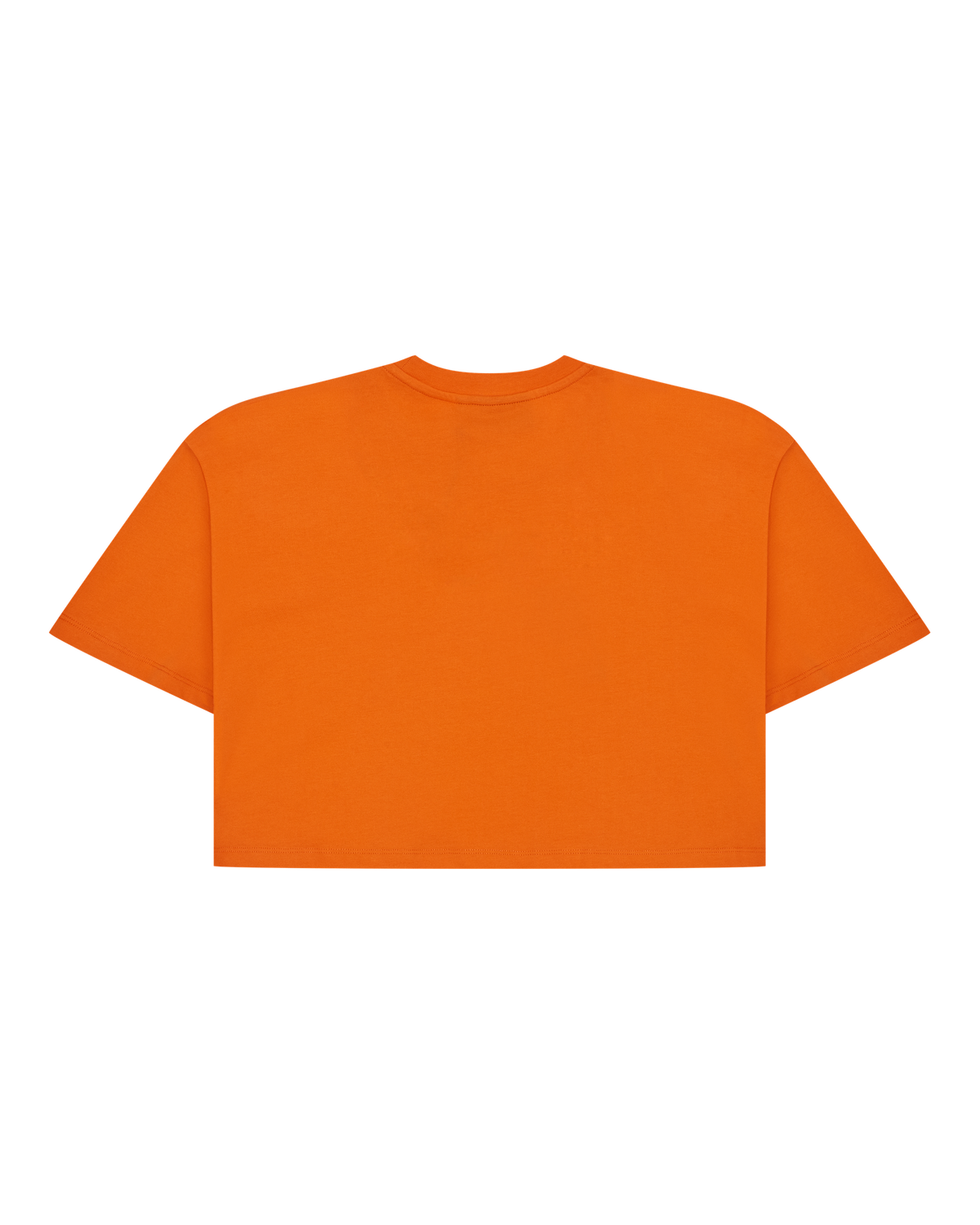 Cropped tee arancione Jägermeister dal retro.
