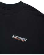 T-shirt nera con logo Jägermeister Racing.