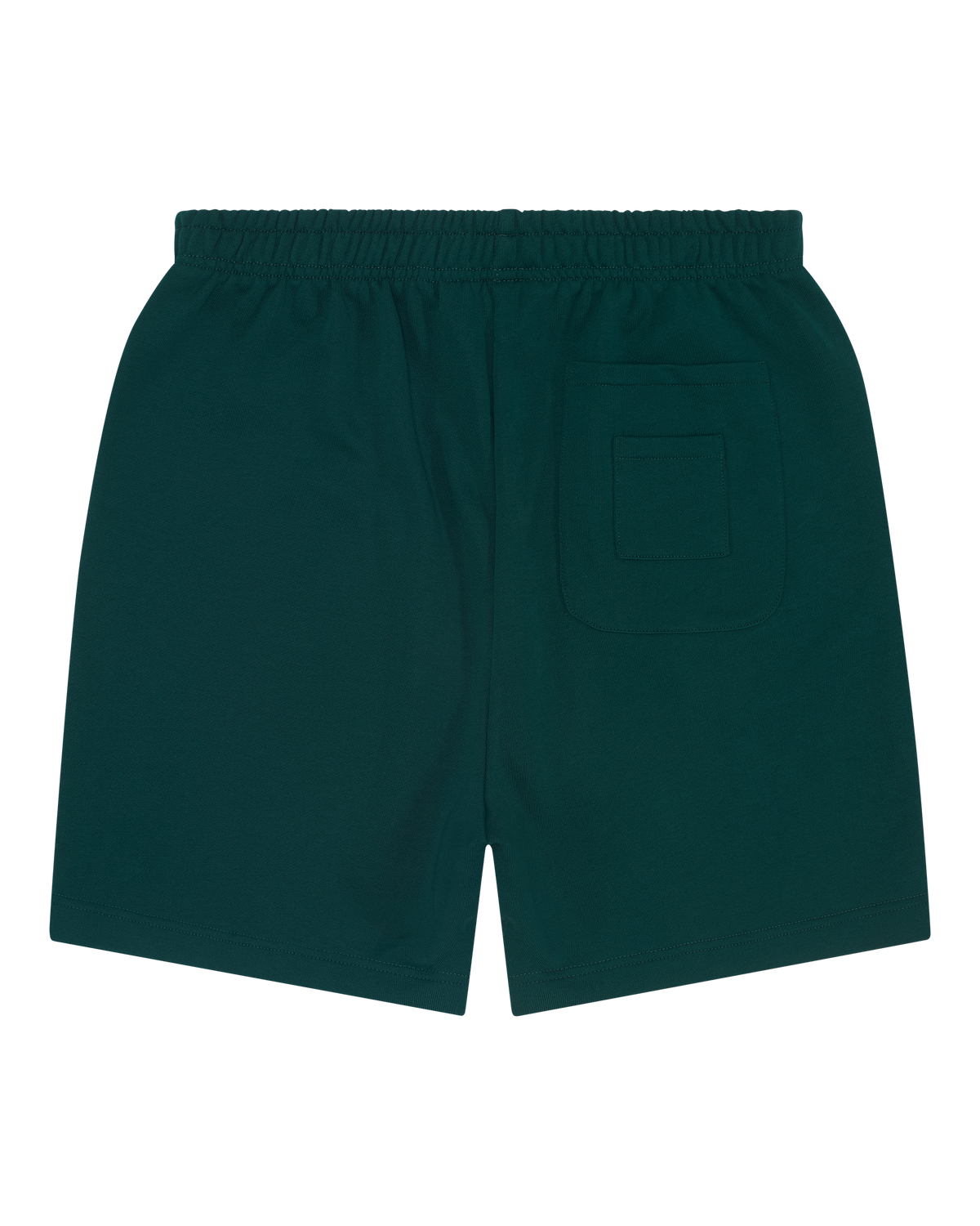 Pantaloncini verde scuro Jägermeister con tasca posteriore.
