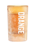 Bicchiere shot Jägermeister Orange satinato con testo 'Orange' 