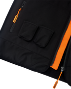 Gilet tattico nero con 2 tasche per Jägermeister Minis.