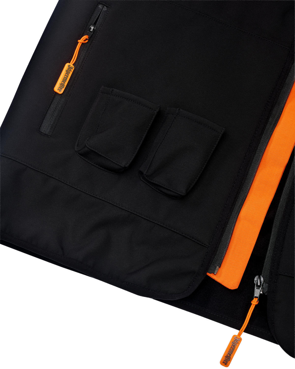 Gilet tattico nero con 2 tasche per Jägermeister Minis.