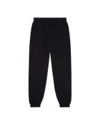 Pantaloni della tuta neri da dietro.